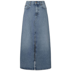 Kleidung Damen Röcke Pepe jeans Jupe en jean femme  Dewi Blau