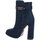 Schuhe Damen Boots Laura Biagiotti 8370 Blau