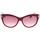 Uhren & Schmuck Sonnenbrillen Tom Ford Kira FT0821 69T Sonnenbrille Rot