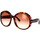 Uhren & Schmuck Sonnenbrillen Tom Ford Annabelle FT1010/S 55Z Sonnenbrille Braun