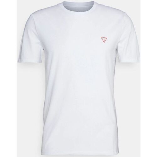 Kleidung Herren T-Shirts & Poloshirts Guess M2YI24 J1314 CORE TEE-G011 PURE WHITE Weiss