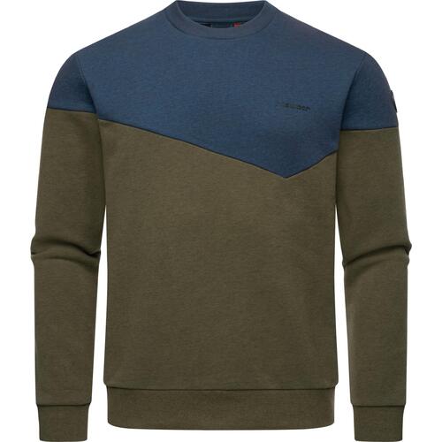 Kleidung Herren Sweatshirts Ragwear Sweater Dotie Grün