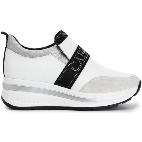 Schuhe Damen Sneaker Low Café Noir C1DN1001 Weiss