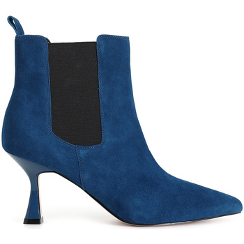 Schuhe Damen Low Boots Café Noir C1XV6004 Blau