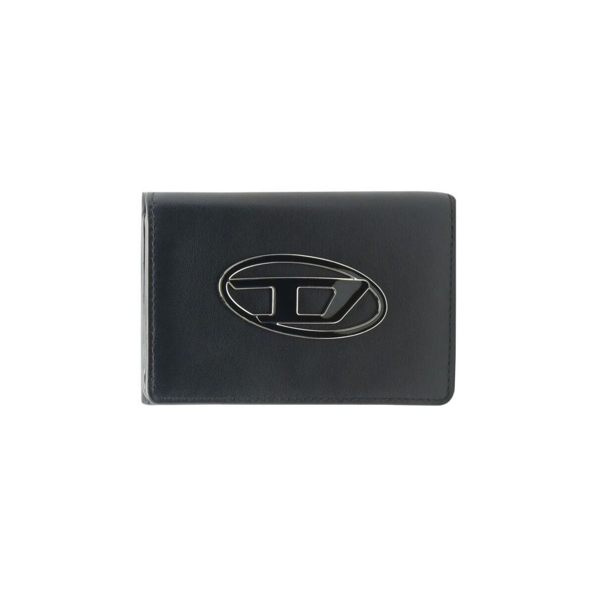 Taschen Damen Portemonnaie Diesel X09538-PR818 - TRI-FOLD COIN S-T8013 Schwarz