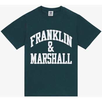 Kleidung T-Shirts & Poloshirts Franklin & Marshall JM3011.10000P01-102 Grün