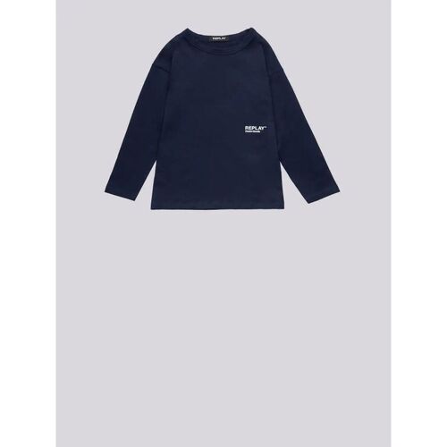 Kleidung Jungen T-Shirts & Poloshirts Replay SB7117.053.2660-882 Blau