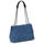 Taschen Damen Schultertaschen David Jones 7050-1 Blau