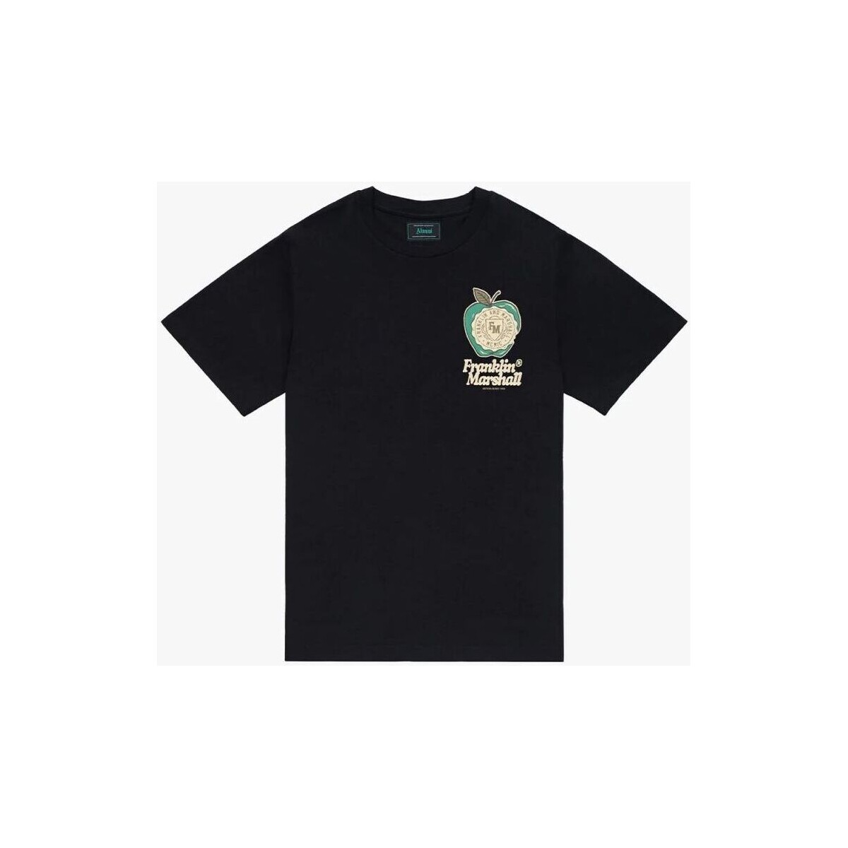 Kleidung Herren T-Shirts & Poloshirts Franklin & Marshall JM3215.1012P01-980 Schwarz