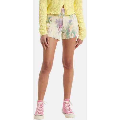 Kleidung Damen Shorts / Bermudas Levi's A4695 0005 80S MOM SHORT-WATERCOLOR WPRLD multicolore
