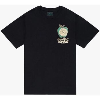 Kleidung Herren T-Shirts & Poloshirts Franklin & Marshall JM3215.1012P01-980 Schwarz