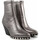 Schuhe Damen Low Boots Noa Harmon 8836-97 Silbern