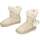 Schuhe Mädchen Low Boots Conguitos AUSTRALISCHE STIEFEL  BREAKWALK PELZPOMPOM Beige
