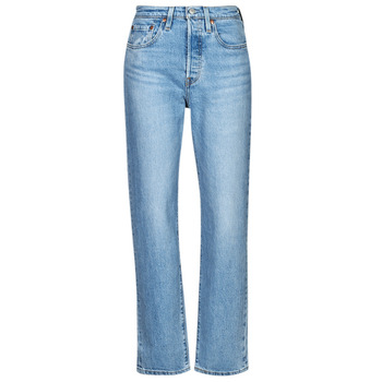Kleidung Damen Boyfriend Jeans Levi's 501® CROP Braun / anis
