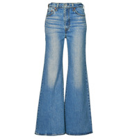 Kleidung Damen Straight Leg Jeans Levi's RIBCAGE BELLS Blau