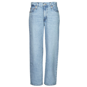 Kleidung Damen Flare Jeans/Bootcut Levi's BAGGY DAD Lightweight Magentakariert