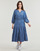 Kleidung Damen Maxikleider Levi's CECILE MIDI DRESS Blau
