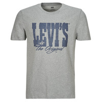 Kleidung Herren T-Shirts Levi's GRAPHIC CREWNECK TEE Grau