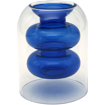 Home Vasen / Blumentopfabdeckungen Signes Grimalt Kristallvase Blau