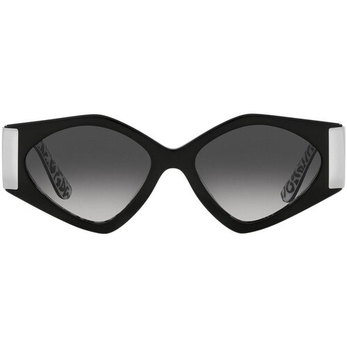 Uhren & Schmuck Sonnenbrillen D&G Dolce&Gabbana Sonnenbrille DG4396 33898G Schwarz