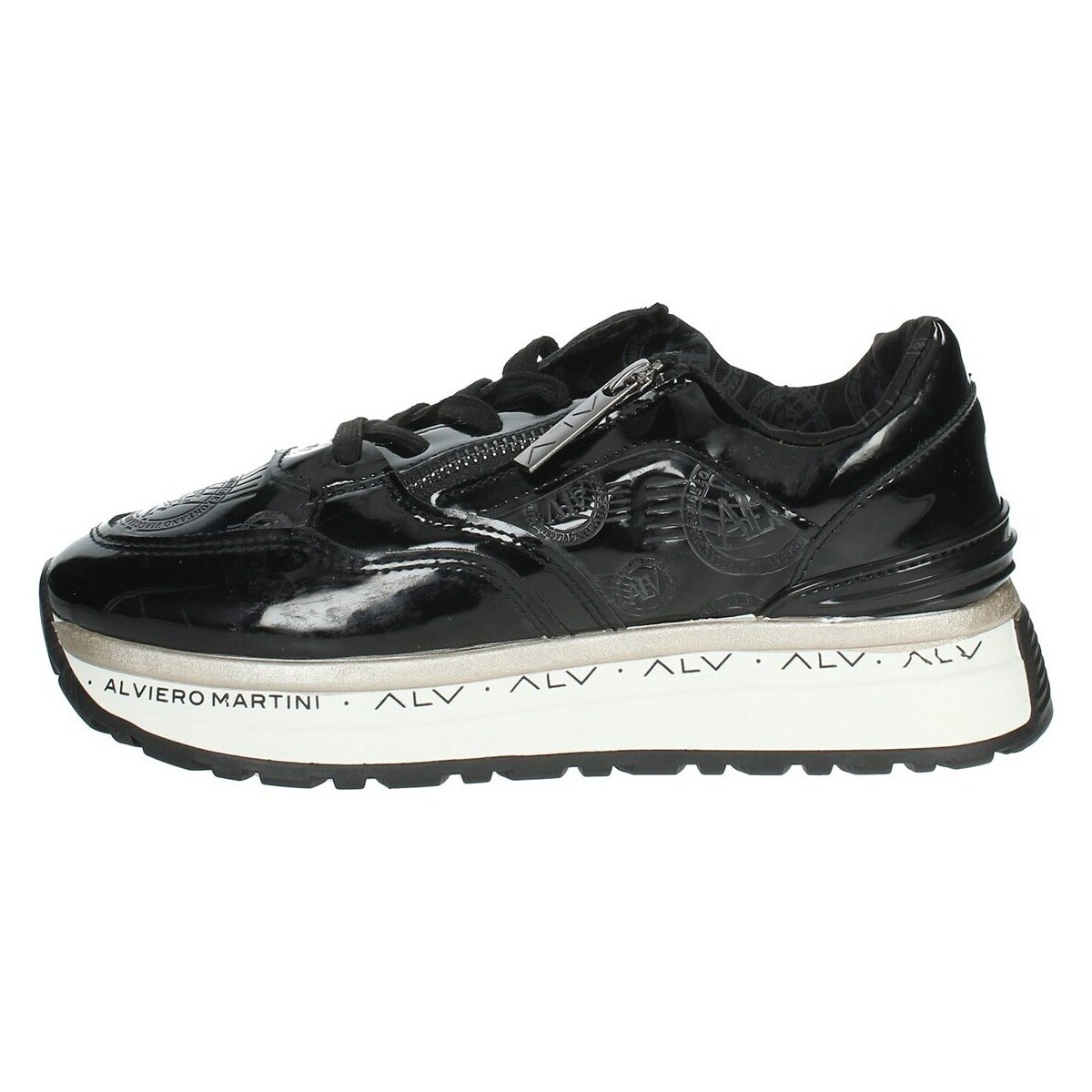 Schuhe Damen Sneaker High Alviero Martini ALVSD004901 Schwarz