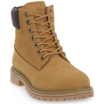 Schuhe Damen Boots Lumberjack CG001 YELLOW Gelb