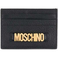 Taschen Damen Portemonnaie Moschino  Schwarz