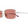 Uhren & Schmuck Sonnenbrillen Gucci GG1457S 004 Logo-Sonnenbrille Silbern