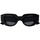 Uhren & Schmuck Sonnenbrillen Gucci GG1421S 001 Sonnenbrille Schwarz