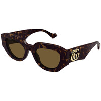 Uhren & Schmuck Sonnenbrillen Gucci -Sonnenbrille GG1421S 002 Braun