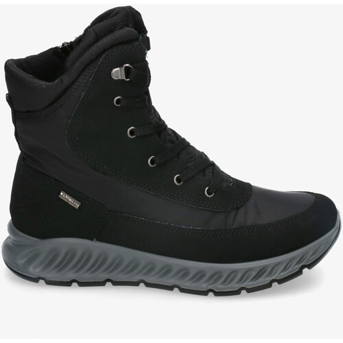 Schuhe Damen Low Boots Imac 458658 Schwarz