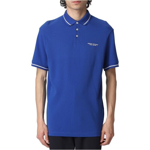 Kleidung Herren T-Shirts & Poloshirts EAX 8NZFFM ZJ5DZ Blau