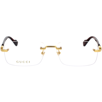 Uhren & Schmuck Sonnenbrillen Gucci Sonnenbrille  GG1221O 002 Gold