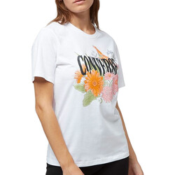 Kleidung Damen T-Shirts & Poloshirts Converse 10023730-A01 Weiss