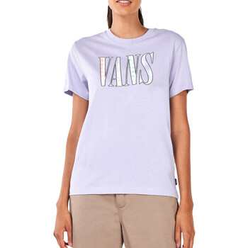 Kleidung Damen T-Shirts Vans VN0A7RK7YOG Violett