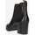 Schuhe Damen Boots Valleverde 49354-NERO Schwarz