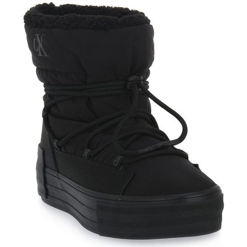 Schuhe Damen Boots Calvin Klein Jeans 0GT BOLD VULC Schwarz
