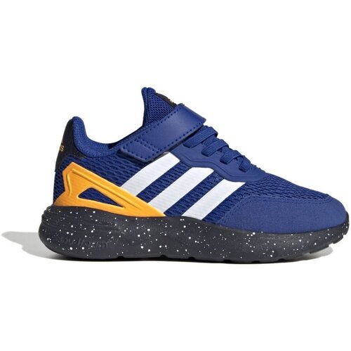 Schuhe Jungen Sneaker adidas Originals Low NEBZED EL K ID2455 Blau