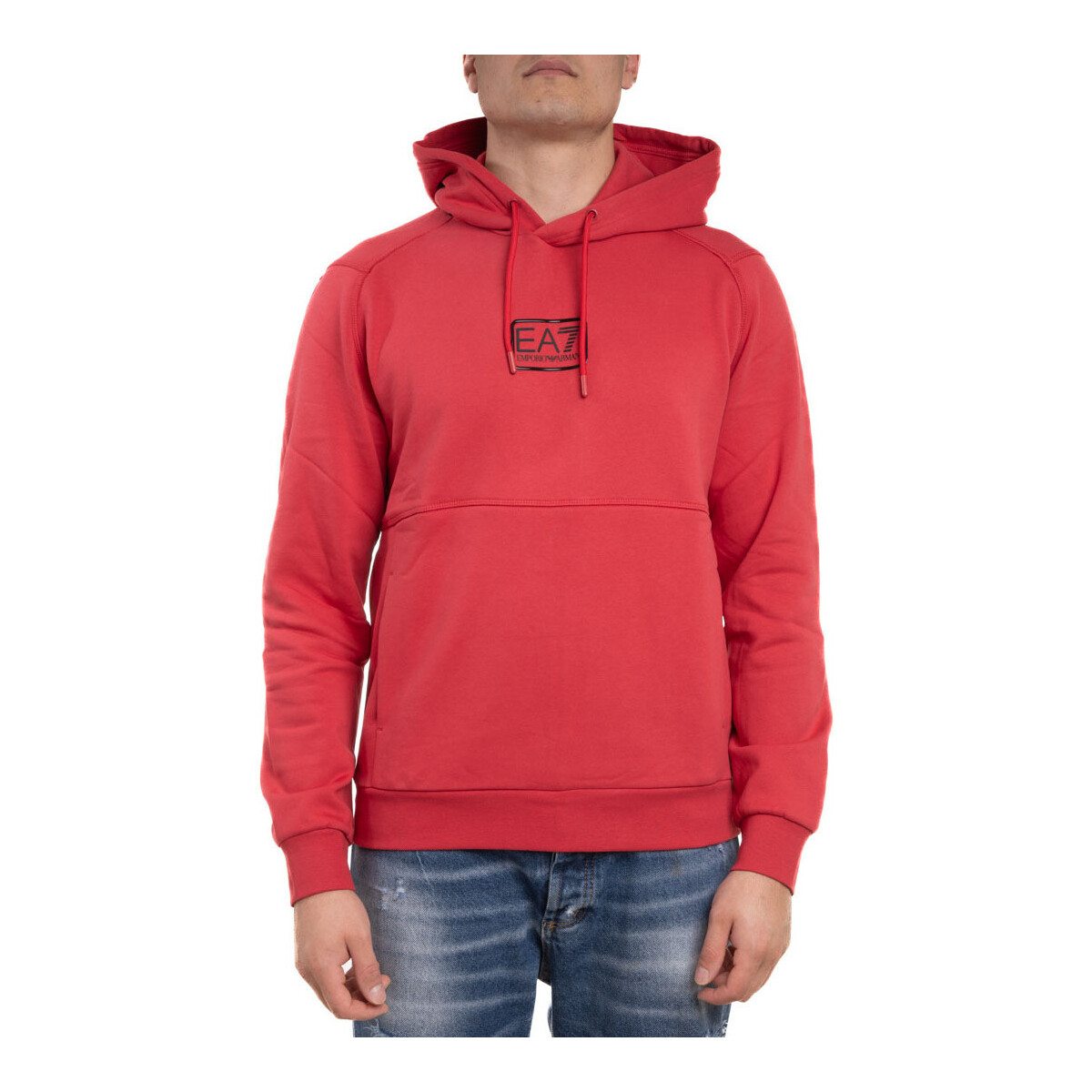 Kleidung Herren Sweatshirts Emporio Armani EA7 6RPM96PJ07Z Rot