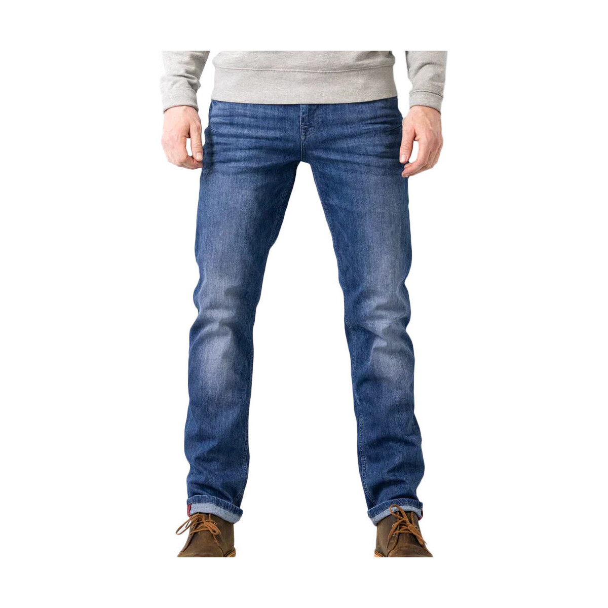 Kleidung Herren Straight Leg Jeans Petrol Industries SEAHAM-TRACK Blau