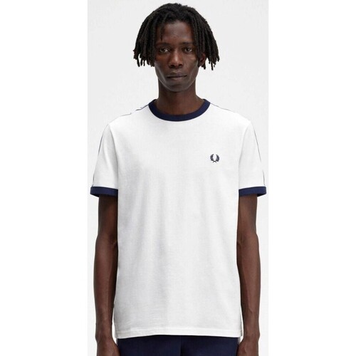 Kleidung Herren T-Shirts Fred Perry M4620 Weiss