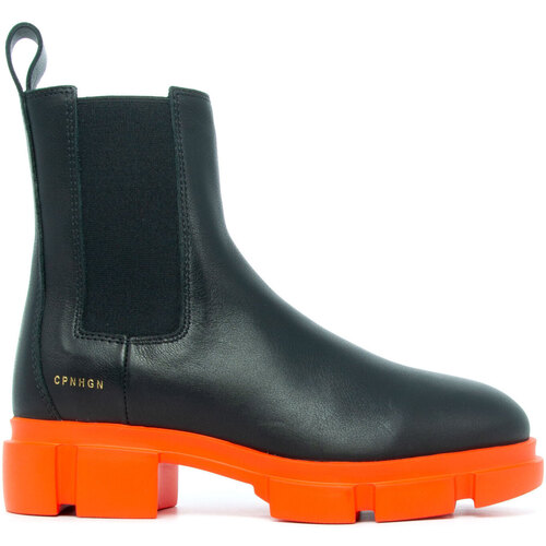 Schuhe Damen Low Boots D.Co Copenhagen CPH0570 WOOM BLACK Schwarz
