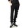 Kleidung Damen Hosen Disclaimer Fleecehose mit vertikalem Logo Schwarz