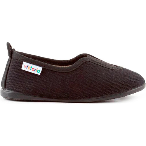 Schuhe Mädchen Derby-Schuhe & Richelieu Victoria SPORT  GYMNASTICS ECO CANVAS 104857 Schwarz