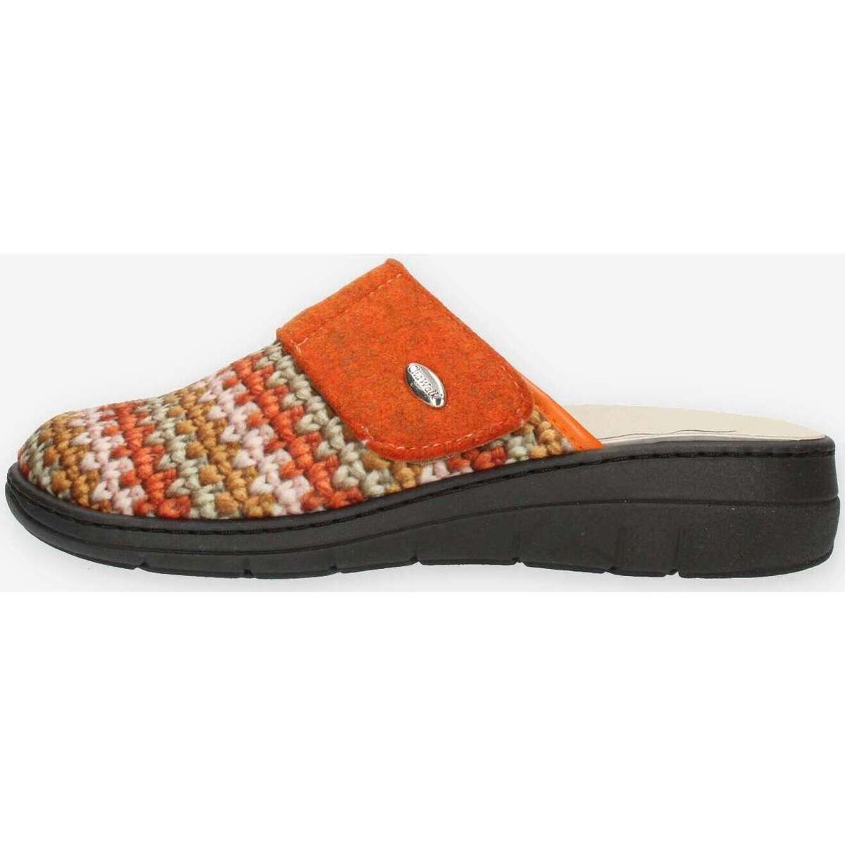 Schuhe Damen Hausschuhe Clia Walk ESTRAIBILE564-ARANCIO Orange