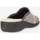 Schuhe Damen Hausschuhe Clia Walk ELASTICA32-GRIGIO Grau