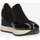 Schuhe Damen Slip on Melluso R25545-NERO Schwarz
