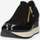Schuhe Damen Slip on Melluso R25545-NERO Schwarz