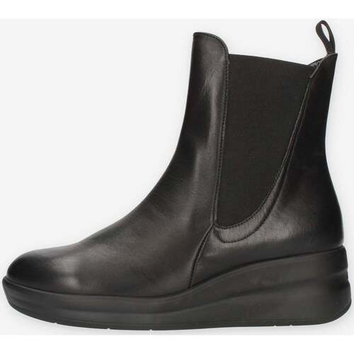 Schuhe Damen Boots Melluso R25651-NERO Schwarz