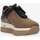 Schuhe Damen Sneaker High Comart 9B4857-VISONE Braun